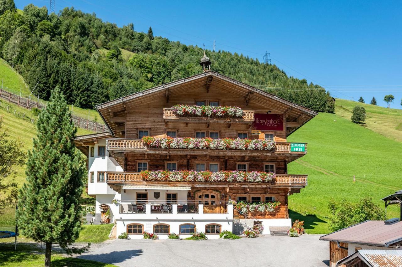 Hotel Garni Hanslerhof " Urlaub Am Bauernhof " Gerlos Eksteriør bilde