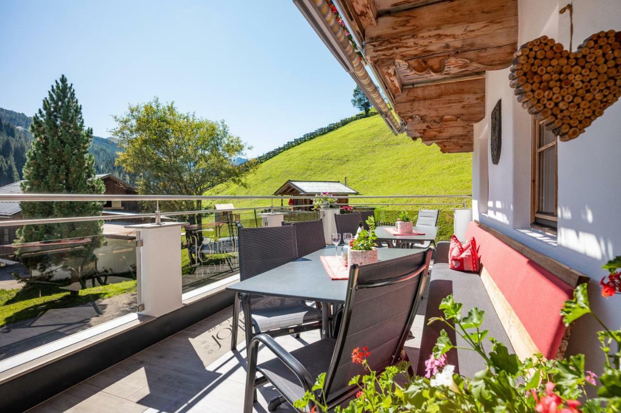 Hotel Garni Hanslerhof " Urlaub Am Bauernhof " Gerlos Eksteriør bilde